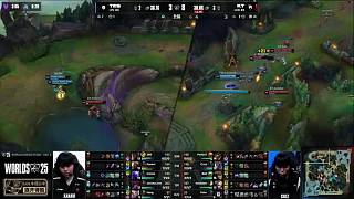 又是翻中翻！老FPX三C龙魂团强杀薇恩逆转 Doinb队击败Uzi队